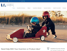 Tablet Screenshot of lambertinvent.com